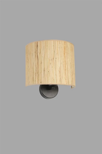 Lumexx BAMBU 010 ABAJURLU OVAL APLİK - 3