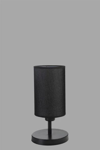 Lumexx RUMELİ SİYAH SİYAH ABAJURLU MASA LAMBASI - Resim 3