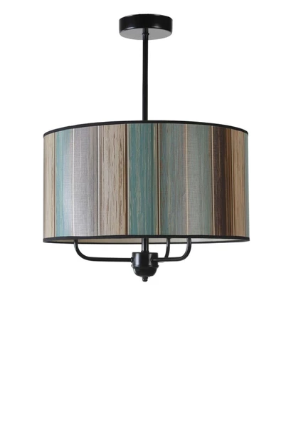 Lumexx RENKLİ ABAJURLU 3 LÜ SARKIT AVİZE - Resim 2