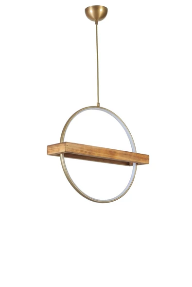 Lumexx PERLA TEKLİ LEDLİ ESKİTME AVİZE GUNIŞIĞI - Resim 2