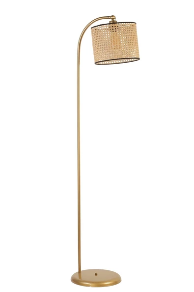 Lumexx AZRA ESKİTME SİLİNDİR RATTAN ABAJURLU LAMBADER