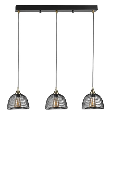 Lumexx NASA 3 LÜ SIRALI SİYAH SARKIT - Resim 2