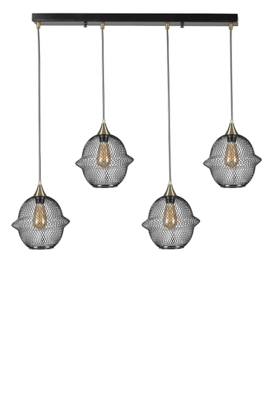 Lumexx MERKÜR 4 LÜ SIRALI SİYAH SARKIT - Resim 2