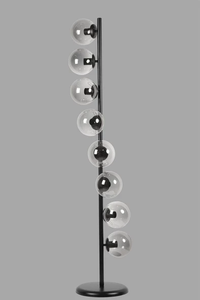 Lumexx SİMAY 8 Lİ SİYAH FÜME CAMLI LAMBADER - Resim 3