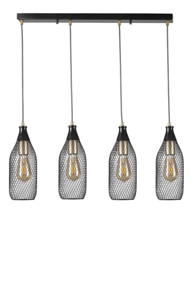 Lumexx RİO 4 LÜ SIRALI SİYAH SARKIT ürün görseli