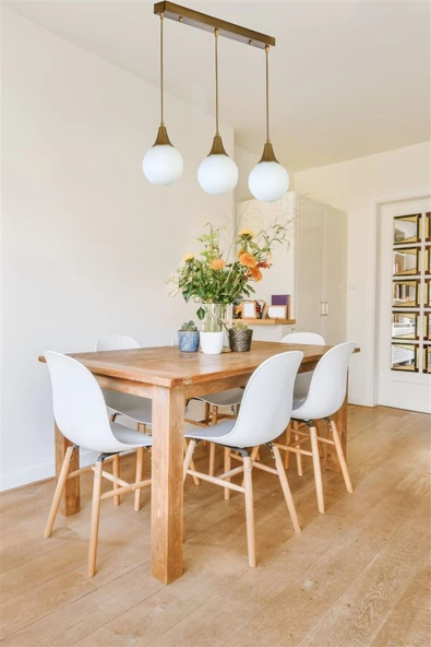 Lumexx AFRA 3 LÜ SIRALI ESKİTME BEYAZ CAMLI SARKIT