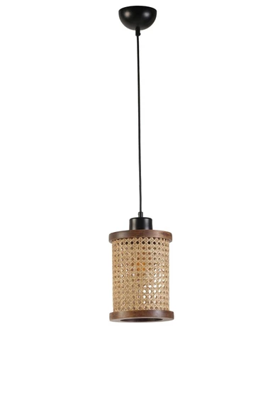 Lumexx GİZEM KÜÇÜK TEKLİ CEVİZ RATTAN SARKIT