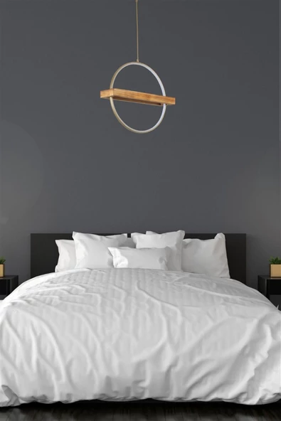 Lumexx PERLA TEKLİ LEDLİ ESKİTME AVİZE GUNIŞIĞI ürün görseli