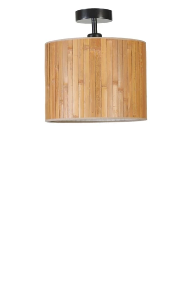 Lumexx BAMBU 01 ABAJURLU PLAFONYER AVİZE - Resim 2