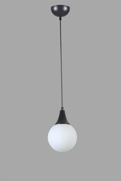 Lumexx AFRA TEKLİ SİYAH BEYAZ CAMLI SARKIT - 2