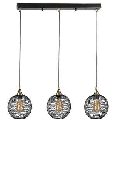 Lumexx JUPİTER 3 LÜ SIRALI SİYAH SARKIT ürün görseli