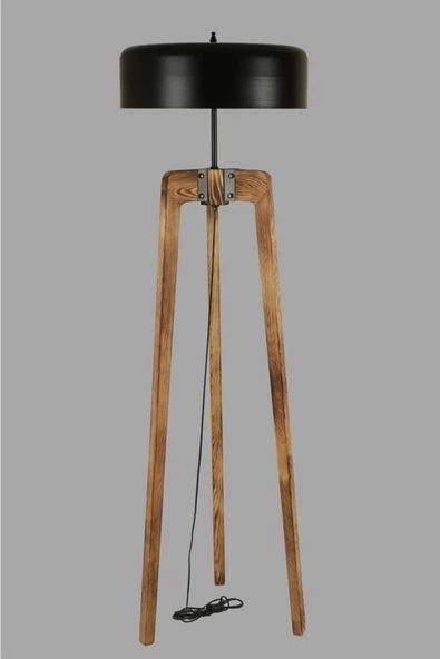 Lumexx Çağla Yanık Lambader Siyah Büyük Retro 8 Başlıklı - Resim 2