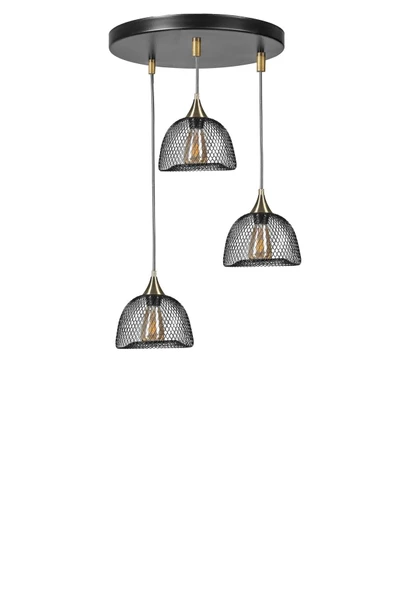 Lumexx NASA 3 LÜ TEPSİLİ SİYAH SARKIT