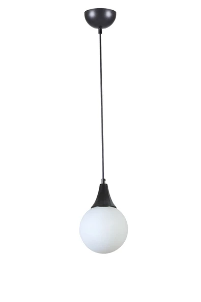 Lumexx AFRA TEKLİ SİYAH BEYAZ CAMLI SARKIT