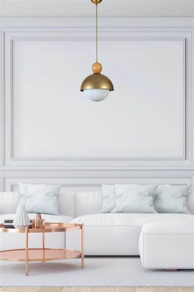 Lumexx RETRO 3 ESKİTME BEYAZ CAMLI SARKIT