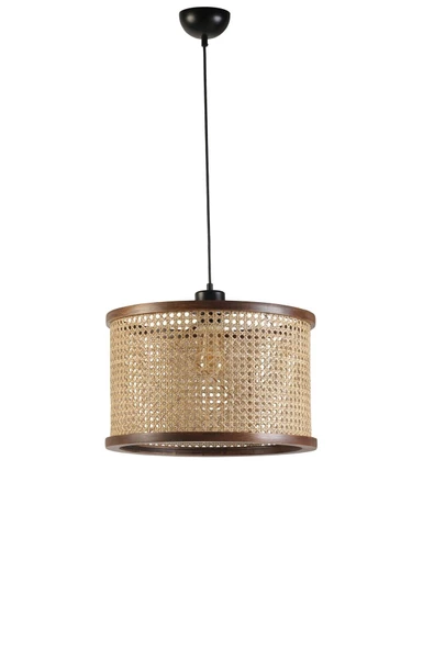 Lumexx GİZEM BÜYÜK TEKLİ CEVİZ RATTAN SARKIT - 2