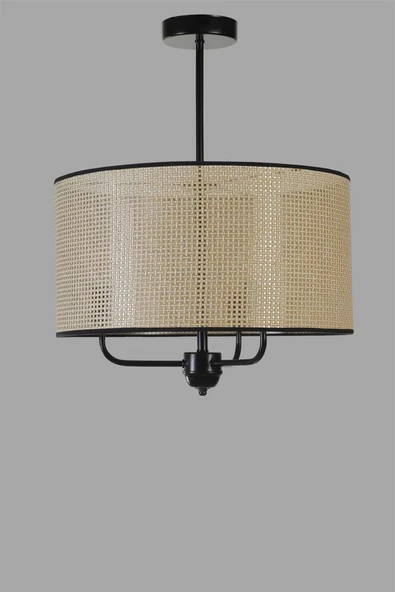 Lumexx PETEK ABAJURLU 3 LÜ SARKIT AVİZE - Resim 3