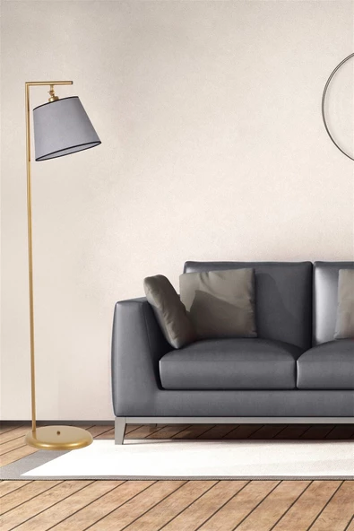 Lumexx SMART ESKİTME PRAMİT HASIR GRİ ABAJURLU LAMBADER ürün görseli