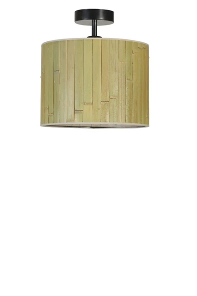 Lumexx BAMBU 03 ABAJURLU PLAFONYER AVİZE - Resim 2