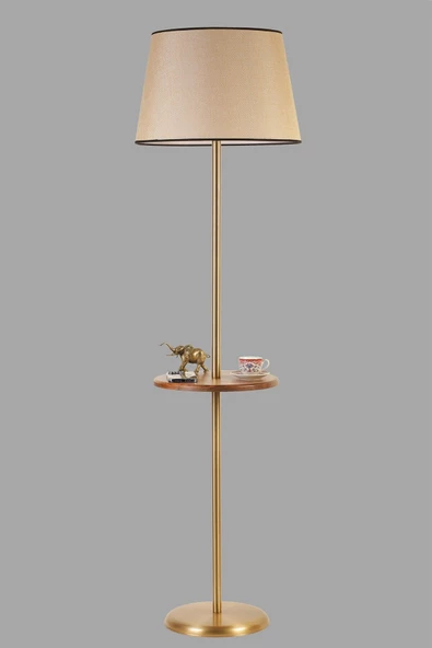 Lumexx MERCAN ESKİTME SEHPALI PRAMİT AÇIK HASIR LAMBADER - Resim 2