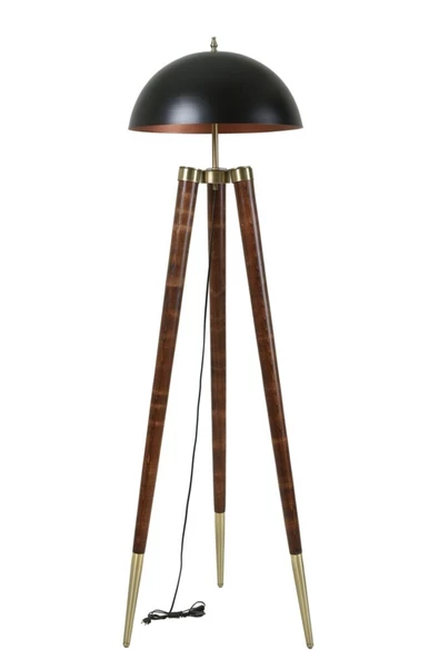 Lumexx Stil Ceviz Lambader Siyah Büyük Retro Başlıklı - Resim 2