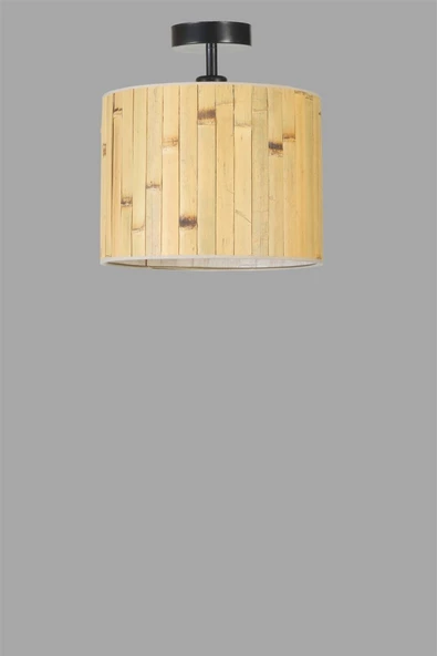 Lumexx BAMBU 02 ABAJURLU PLAFONYER AVİZE - Resim 3