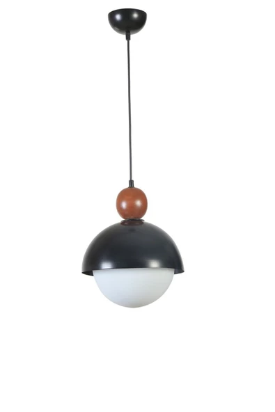 Lumexx RETRO 3 SİYAH BEYAZ CAMLI SARKIT - 2