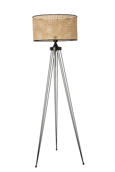 Lumexx Star Siyah Lambader Silindir Rattan Abajurlu - Resim 2