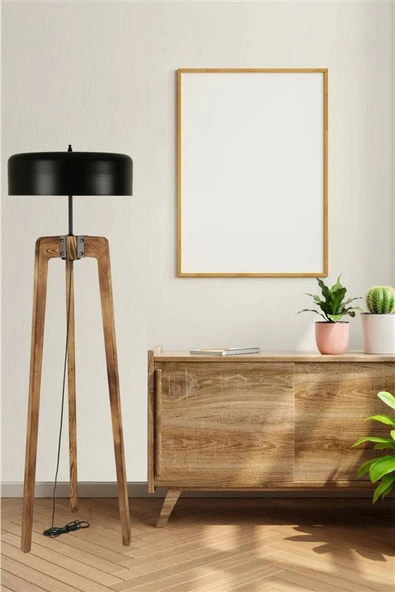 Lumexx Çağla Yanık Lambader Siyah Büyük Retro 8 Başlıklı - Resim 4