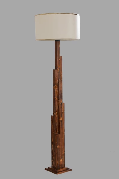 Lumexx Kule Ceviz Lambader Silindir Finli Krem Erkametli - Resim 2