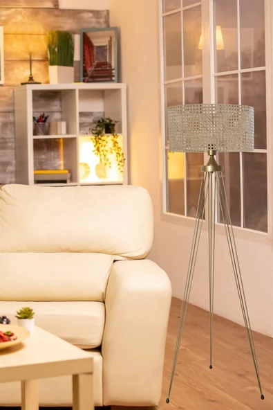 Lumexx Star Eskitme Lambader Silindir Rattan Abajurlu