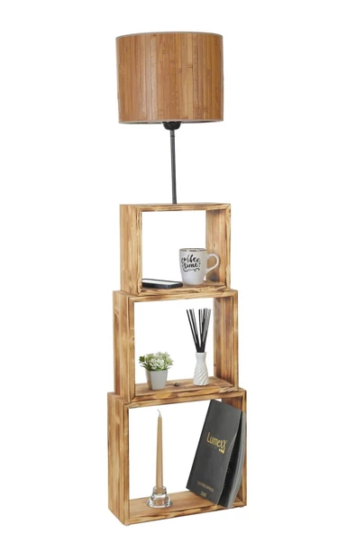 Lumexx PUZZLE YANIK LAMBADER BAMBU 01 ABAJURLU - 3