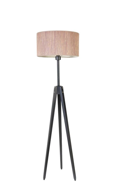 Lumexx KANARYA SİYAH LAMBADER SİLİNDİR BAMBU 04 ABAJURLU - Resim 2