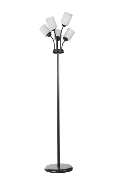 Lumexx GÜNEŞ 5 Lİ SİYAH BEYAZ CAMLI LAMBADER - Resim 3