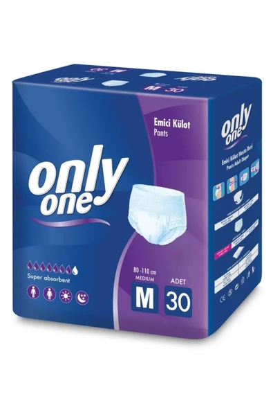 Onlyone Emici Külot Hasta Bezi Medıum 30