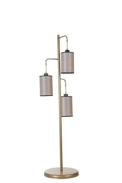 Lumexx JOZEF 3 LÜ ESKİTME KOYU HASIR ABAJURLU LAMBADER - Resim 2