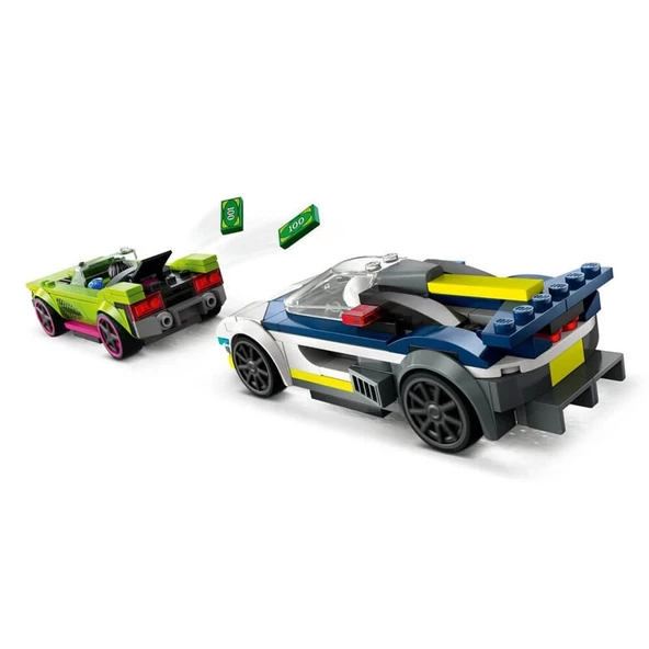 LEGO City Polis Arabası ve Spor Araba Takibi 60415 - 4