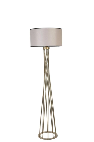 Lumexx HAVİN ESKİTME LAMBADER SİLİNDİR AÇIK HASIR ABAJURLU - 2