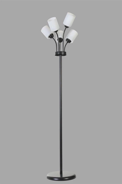 Lumexx GÜNEŞ 5 Lİ SİYAH BEYAZ CAMLI LAMBADER - Resim 4