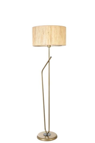 Lumexx ALFA ESKİTME LAMBADER SİLİNDİR BAMBU 010 ABAJURLU