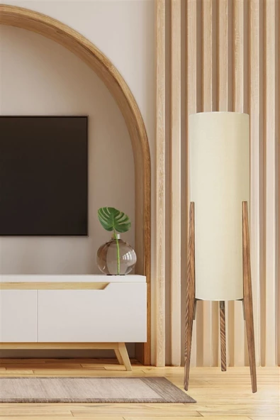 Lumexx NAVAS YANIK LAMBADER BAMBU 05 ABAJURLU - Resim 4