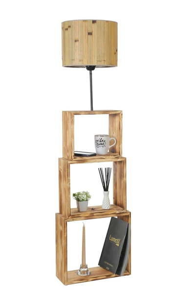 Lumexx PUZZLE YANIK LAMBADER BAMBU 02 ABAJURLU ürün görseli