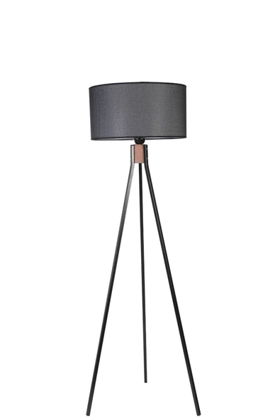 Lumexx FISCO TRİPOD SİYAH LAMBADER SİLİNDİR HASIR SİYAH ABAJURLU - Resim 2