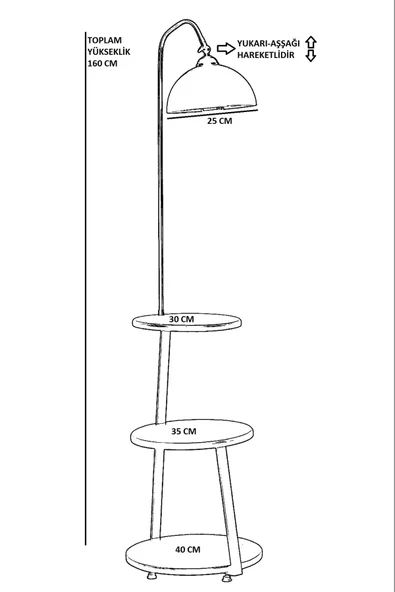 Lumexx SORTİ SİYAH ROTA BAŞLIKLI LAMBADER - 5