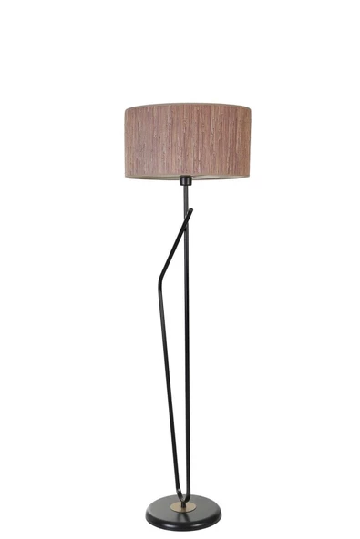 Lumexx ALFA SİYAH LAMBADER SİLİNDİR BAMBU 04 ABAJURLU