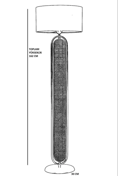 Lumexx BELİNDA SİYAH SİLİNDİR RATTAN LAMBADER - 4