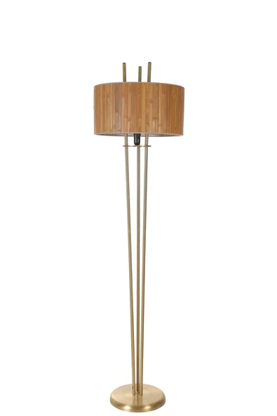 Lumexx BELEN ESKİTME LAMBADER SİLİNDİR BAMBU 01 ABAJURLU ürün görseli