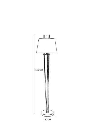 Lumexx BELEN SİYAH LAMBADER PRAMİT HASIR SİYAH ABAJURLU - Resim 3