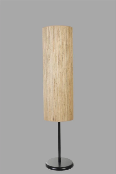 Lumexx NOYAN SİYAH LAMBADER BAMBU 010 ABAJURLU - Resim 3