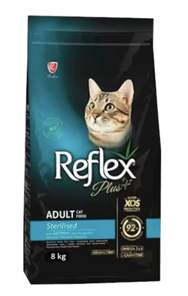 Reflex Plus Somonlu 8 kg Kısırlaştırılmış Yetişkin Kedi Maması